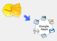 MS Outlook to Google Apps migration tool for PST file emails, contacts and calendars items conversion