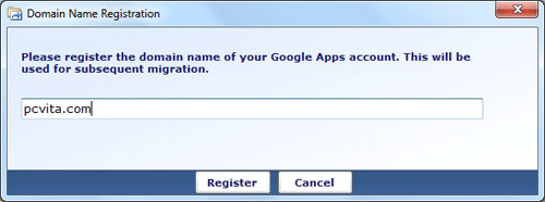 Domain name registration while migrating IMAP to Google Apps