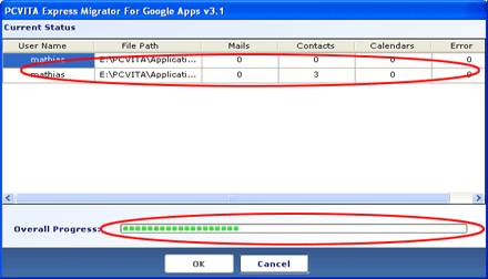 How to Convert Outlook to Google Apps Step8