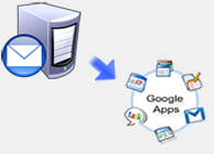 IMAP Server to Google Apps migration software for ani webmail server emails, contacts and calendars elements migration
